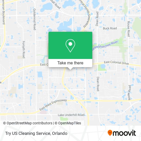 Mapa de Try US Cleaning Service
