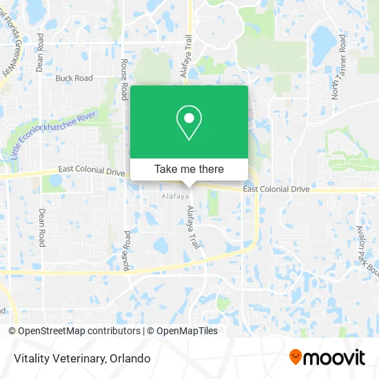 Vitality Veterinary map