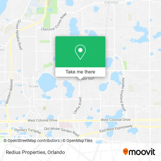 Redius Properties map