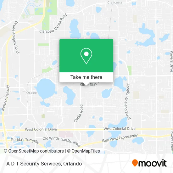 A D T Security Services map