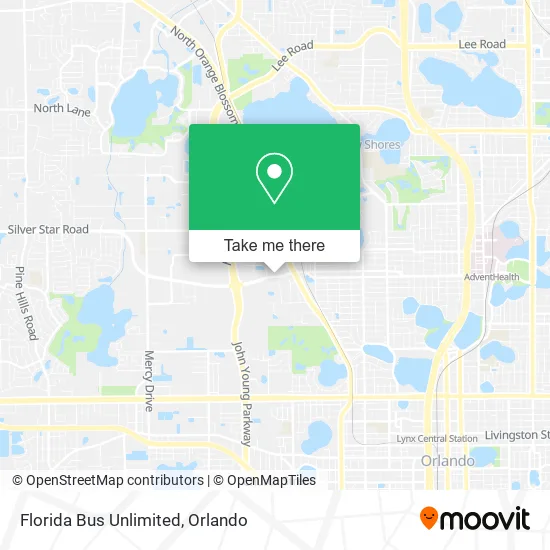 Florida Bus Unlimited map