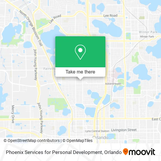 Mapa de Phoenix Services for Personal Development