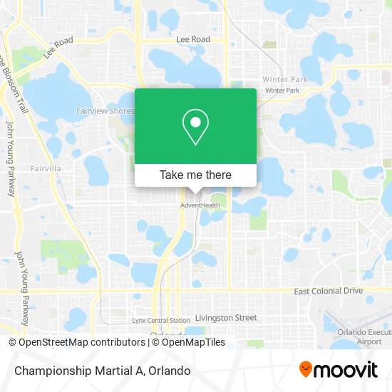 Championship Martial A map