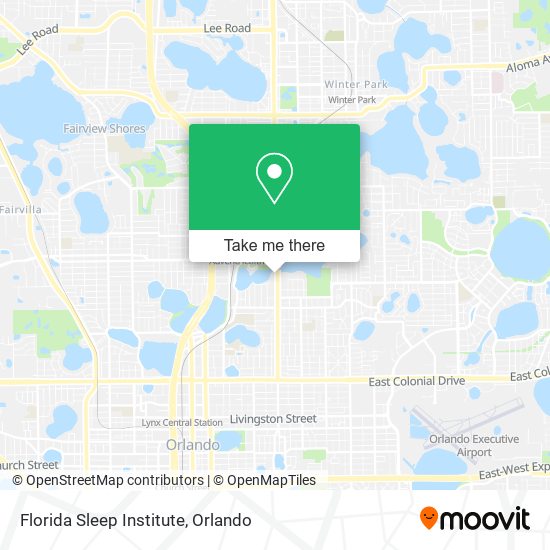 Florida Sleep Institute map