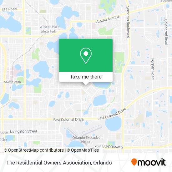 Mapa de The Residential Owners Association