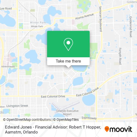 Edward Jones - Financial Advisor: Robert T Hopper, Aamstm map