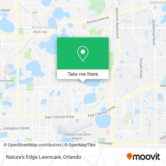 Nature's Edge Lawncare map