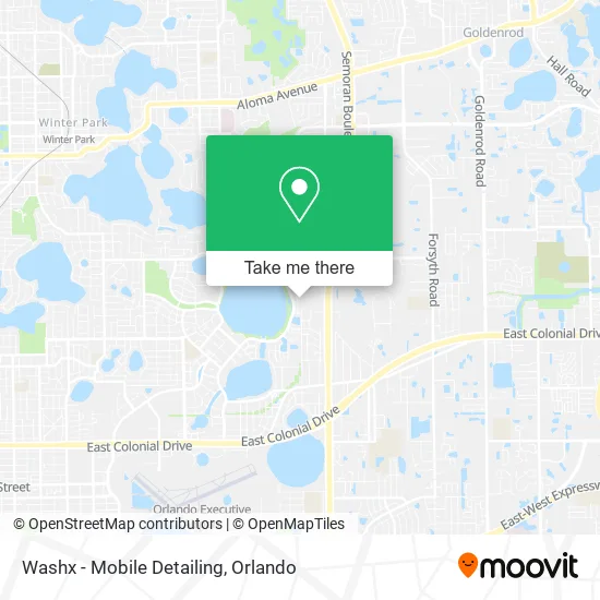 Washx - Mobile Detailing map