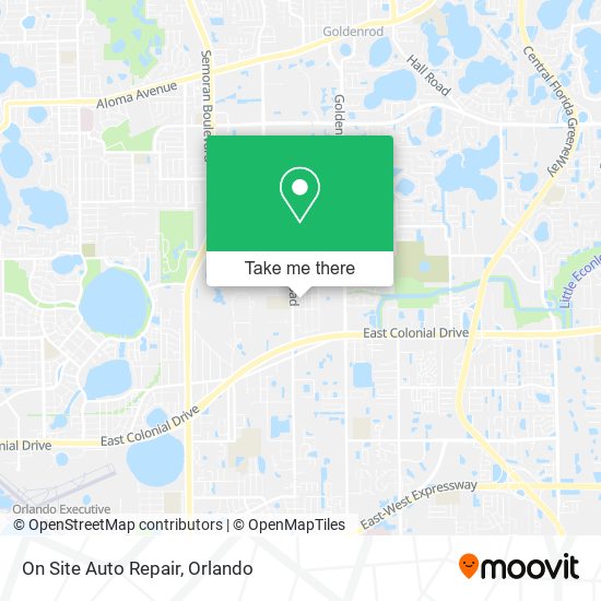 On Site Auto Repair map