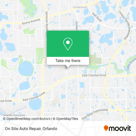 On Site Auto Repair map