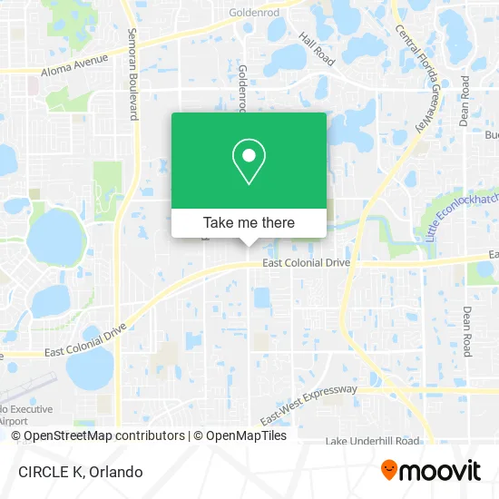 Mapa de CIRCLE K