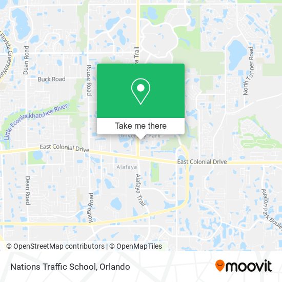 Mapa de Nations Traffic School