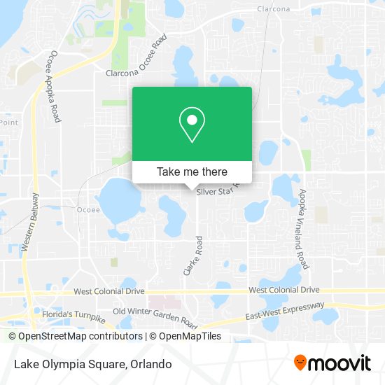 Lake Olympia Square map