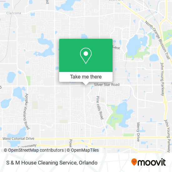 S & M House Cleaning Service map