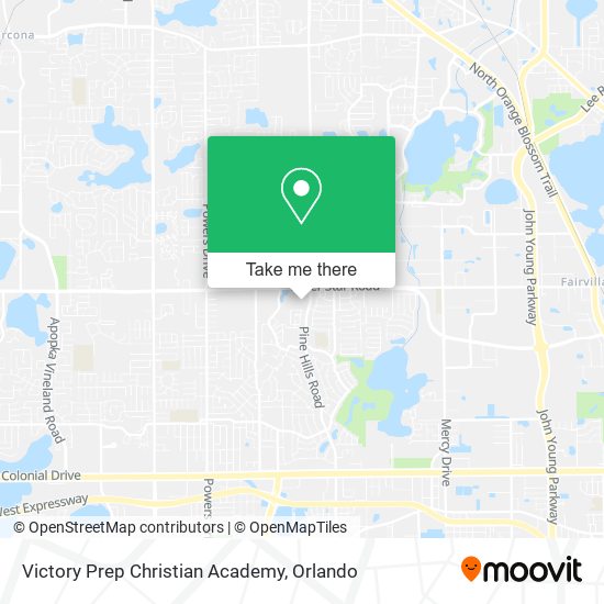 Victory Prep Christian Academy map