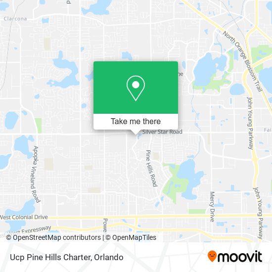 Ucp Pine Hills Charter map