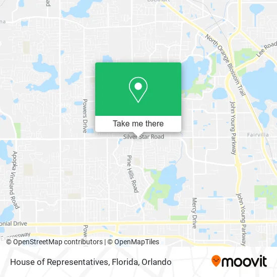 Mapa de House of Representatives, Florida
