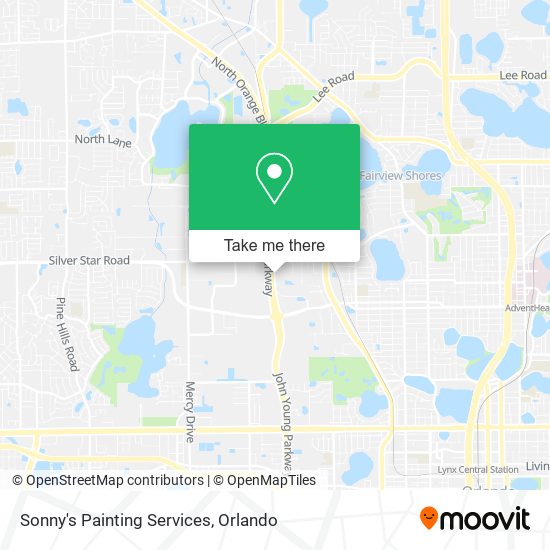 Sonny's Painting Services map