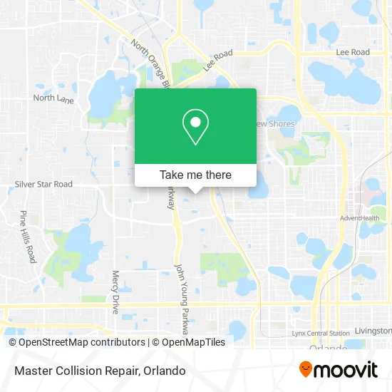 Master Collision Repair map