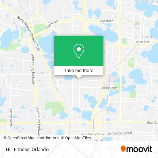 Hili Fitness map