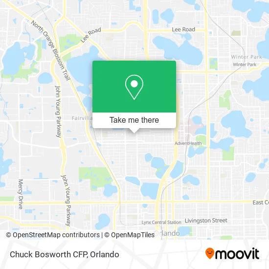 Chuck Bosworth CFP map