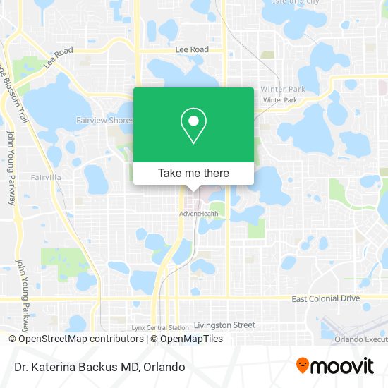Dr. Katerina Backus MD map