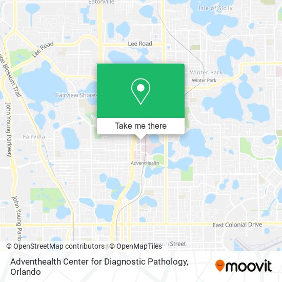 Mapa de Adventhealth Center for Diagnostic Pathology