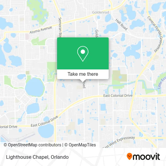 Lighthouse Chapel map