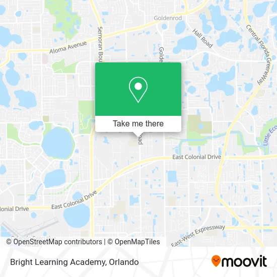 Bright Learning Academy map