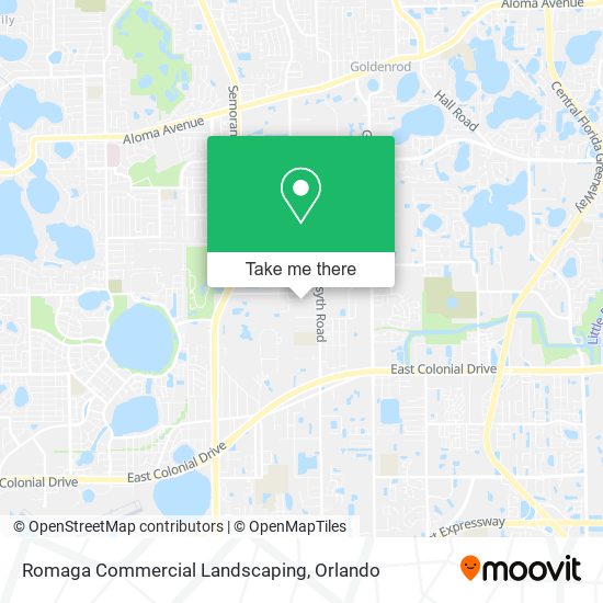 Mapa de Romaga Commercial Landscaping