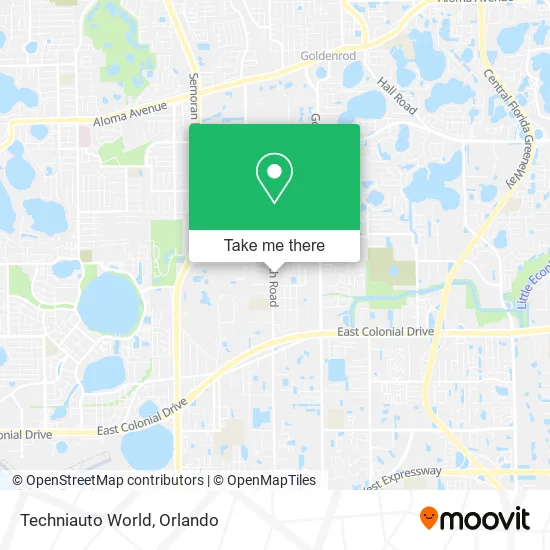 Techniauto World map