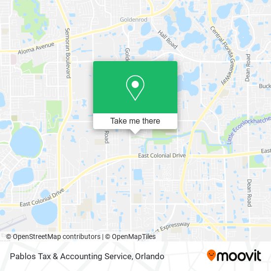 Pablos Tax & Accounting Service map