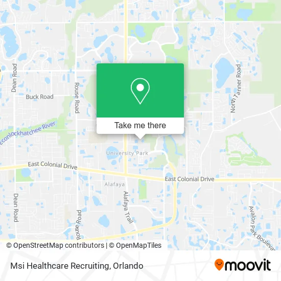 Msi Healthcare Recruiting map