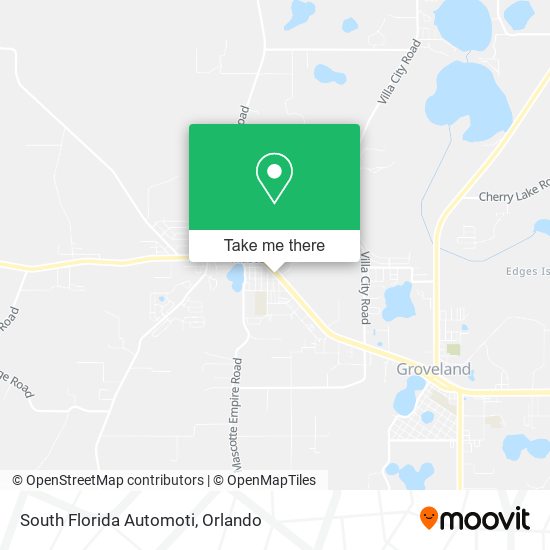 Mapa de South Florida Automoti