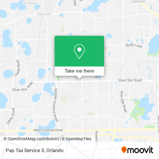 Pap Tax Service S map
