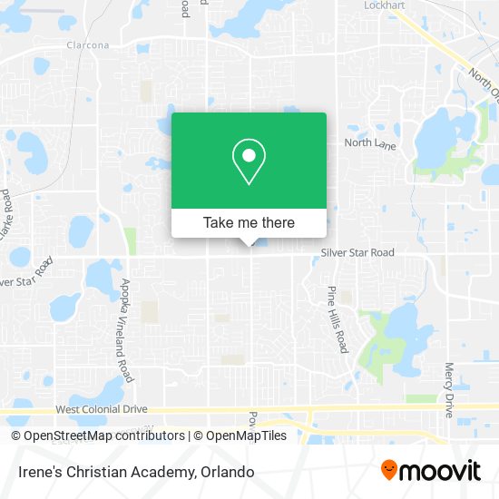 Mapa de Irene's Christian Academy