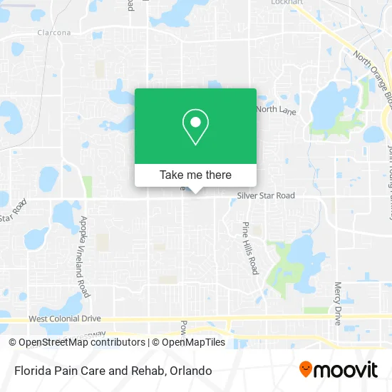 Mapa de Florida Pain Care and Rehab