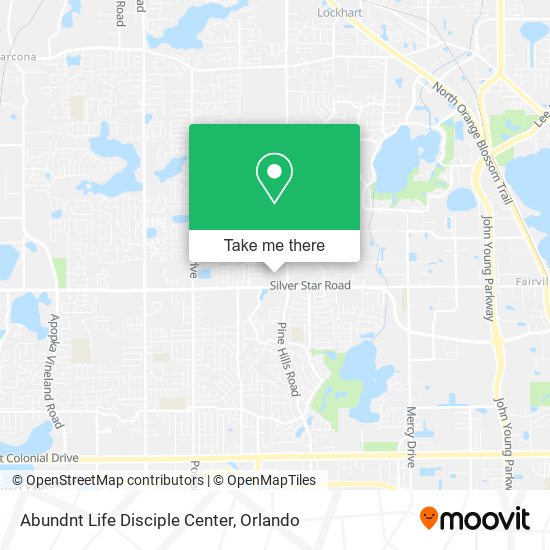 Abundnt Life Disciple Center map
