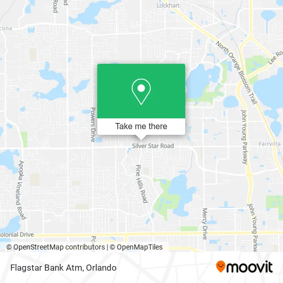 Mapa de Flagstar Bank Atm