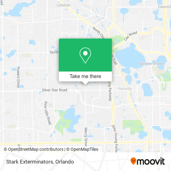 Stark Exterminators map