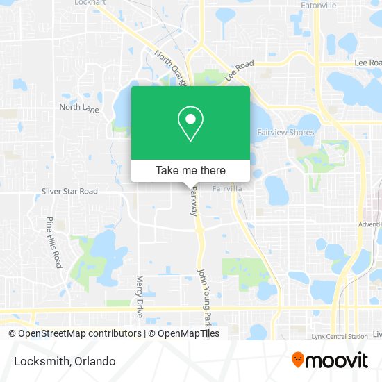 Locksmith map