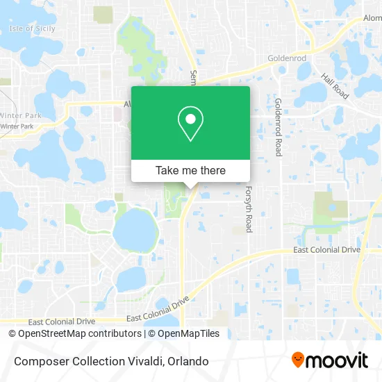 Mapa de Composer Collection Vivaldi