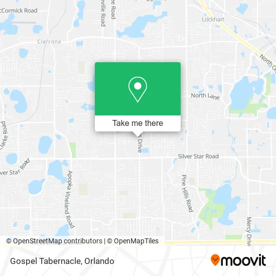 Mapa de Gospel Tabernacle