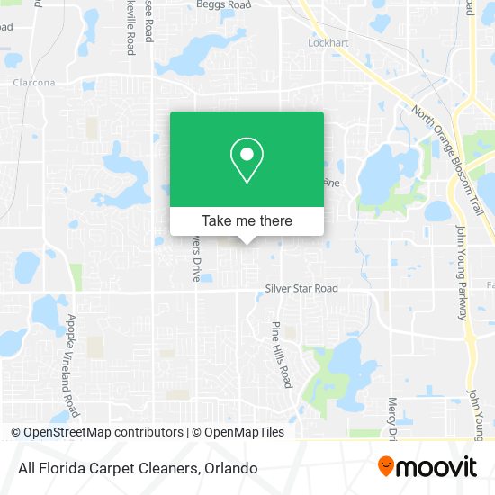 Mapa de All Florida Carpet Cleaners