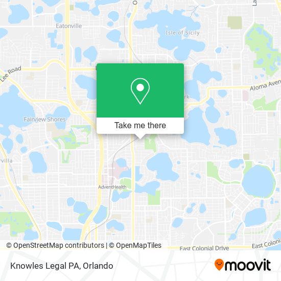Mapa de Knowles Legal PA