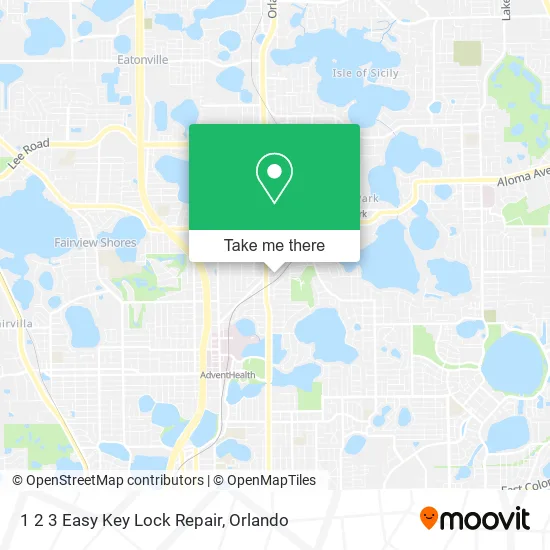 Mapa de 1 2 3 Easy Key Lock Repair