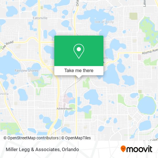Mapa de Miller Legg & Associates