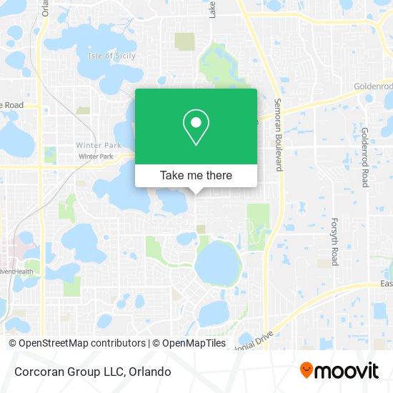Mapa de Corcoran Group LLC