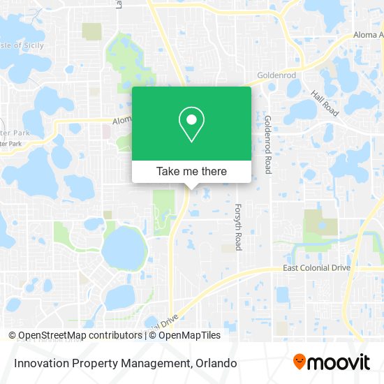 Mapa de Innovation Property Management