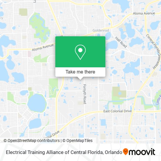 Mapa de Electrical Training Alliance of Central Florida